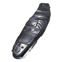 Топливный бак Pajero 3/4 (дизель) 85 литров с клапаном из алюминия (стагер)